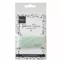 FICELLE BICOLORE TWINE MENTHE / BLANC