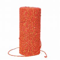 FICELLE BICOLORE TWINE ROUGE / OR