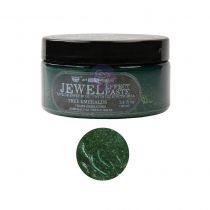 Finnabair Art Extravagance Jewel Texture Paste 100ml Jar - True Emerald