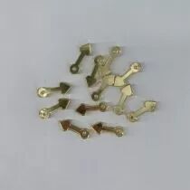 FLIPETTE COEUR EN PLEXI 3MM OR