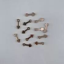 FLIPETTE COEUR EN PLEXI 3MM ROSE GOLD