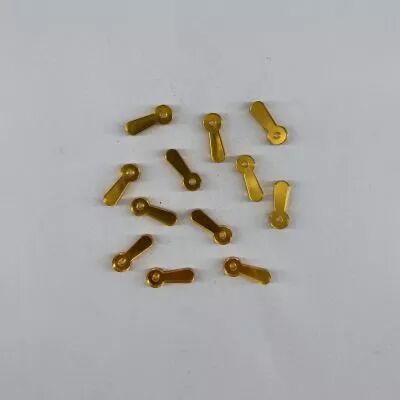 FLIPETTE FINE EN PLEXI 3MM OR JAUNE