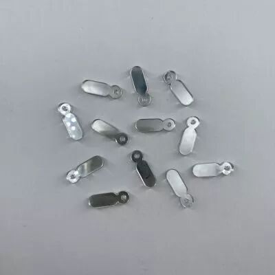 FLIPETTE RECTANGLE EN PLEXI 3MM ARGENT
