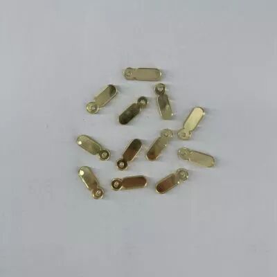FLIPETTE RECTANGLE EN PLEXI 3MM OR
