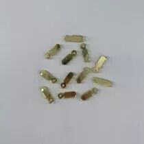 FLIPETTE RECTANGLE EN PLEXI 3MM OR