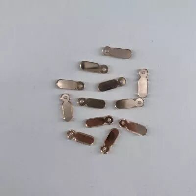 FLIPETTE RECTANGLE EN PLEXI 3MM ROSE GOLD