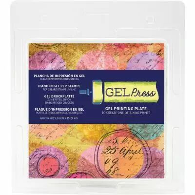 Gel Press Gel Printing Plate 6\ X6\ 