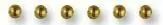 GOUTTES DE PLUIE 3MM OR