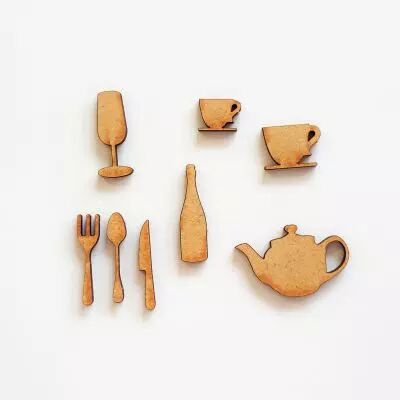 GRAND LOT EMBELLISSEMENTS BOIS - CUISINE