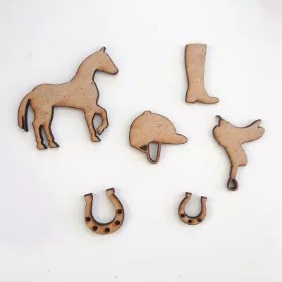 GRAND LOT EMBELLISSEMENTS BOIS - EQUITATION