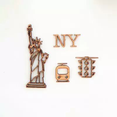 GRAND LOT EMBELLISSEMENTS BOIS - NEW-YORK