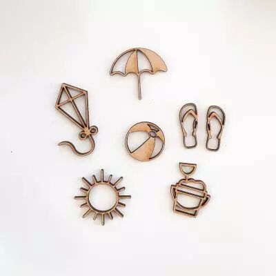 GRAND LOT EMBELLISSEMENTS BOIS - PLAGE