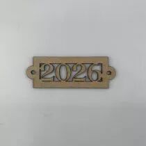 GRAND PORTE ETIQUETTE CHIFFRE 2026