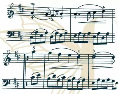 GRAND TAMPON NON MONTE PARTITION DE MUSIQUE