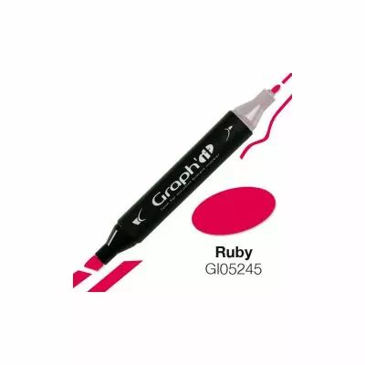 GRAPH\'IT Marqueur alcool 5245 - Ruby