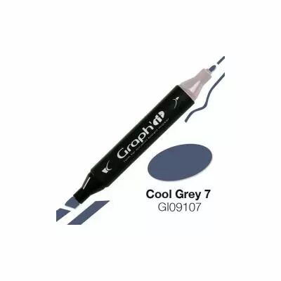 GRAPH\'IT Marqueur alcool 9107 - Cool Grey 7