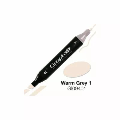 GRAPH\'IT Marqueur alcool 9401 - Warm Grey 1
