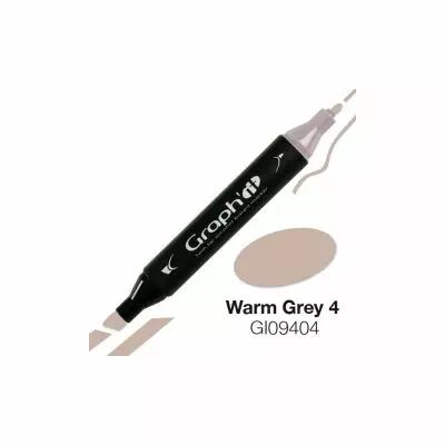 GRAPH\'IT Marqueur alcool 9404 - Warm Grey 4