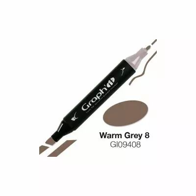 GRAPH\'IT Marqueur alcool 9408 - Warm Grey 8