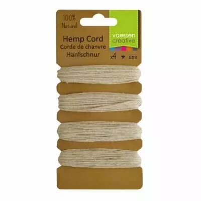 Hemp Cord Assortiment Ecru