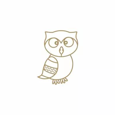 HIBOU INDIEN A DECORER MDF 3 MM