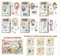 Janet Klein Creative Types Stamp Bundle + A5 Free Poster & Bio Cards