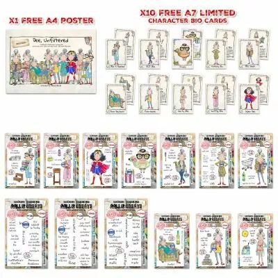 Janet Klein Miss Dee Stamp Bundle