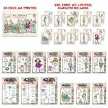 Janet Klein Miss Dee Stamp Bundle