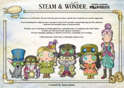 Janet Klein Steam & Wonder Stamp Bundle