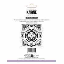 Jardin Secret Pochoir Labyrinthe de Fleurs