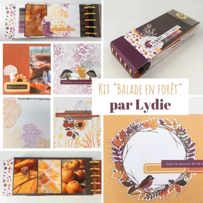 KIT ALBUM BALADE EN FOR�T PAR LYDIE