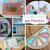 KIT ALBUM DE VACANCES PAR PATRICIA