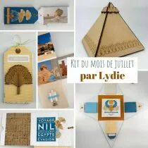 KIT ALBUM &Eacute;GYPTE PAR LYDIE
