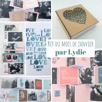 KIT ALBUM JANVIER 2026 - AMOUR PAR LYDIE
