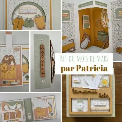 KIT ALBUM POUPON PAR PATRICIA