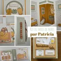 KIT ALBUM POUPON PAR PATRICIA