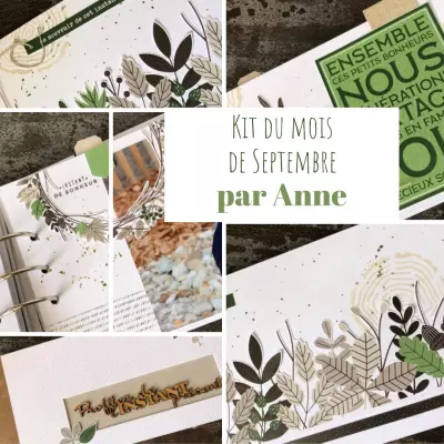 KIT ALBUM SEPTEMBRE 2020 PAR ANNE