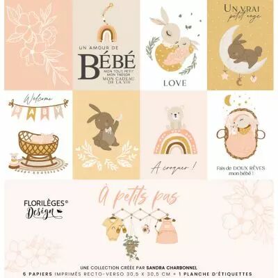 Kit imprim� � PETITS PAS GIRL