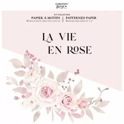 Kit imprim� LA VIE EN ROSE