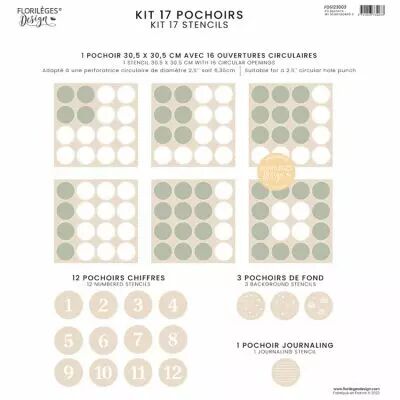Kit pochoirs MY STORYBOARD 3