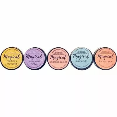 Lindy\'s Stamp Gang Flat Glitzy Magicals .25oz 5/Pkg - Alexandra\'s Artist