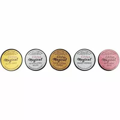 Lindy\'s Stamp Gang Flat Glitzy Magicals .25oz 5/Pkg - Glitzy Magicals