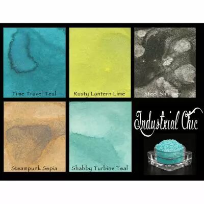 Lindy\'s Stamp Gang Flat Glitzy Magicals .25oz 5/Pkg - Industrial Chic