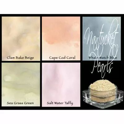 Lindy\'s Stamp Gang Flat Glitzy Magicals .25oz 5/Pkg - Nantucket Pearls