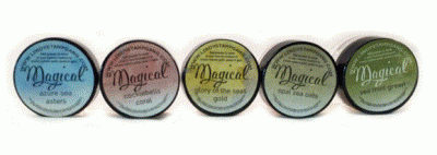 Lindy\'s Stamp Gang Magicals .25oz 5/Pkg - Mermaid seashells shimmer