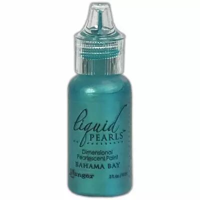 Liquid Pearls Dimensional Pearlescent Paint .5oz Bahama Bay