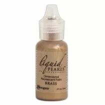 Liquid Pearls Dimensional Pearlescent Paint .5oz Brass