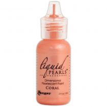 Liquid Pearls Dimensional Pearlescent Paint .5oz Coral