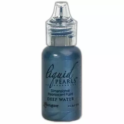Liquid Pearls Dimensional Pearlescent Paint .5oz Deep Water