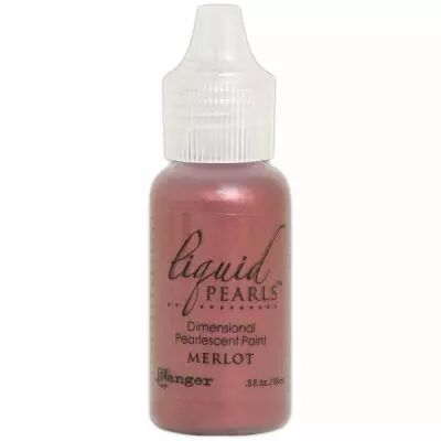 Liquid Pearls Dimensional Pearlescent Paint .5oz Merlot